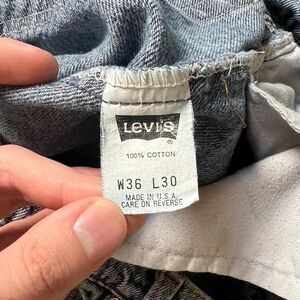 Vintage 90s Levi’s 505 denim shorts